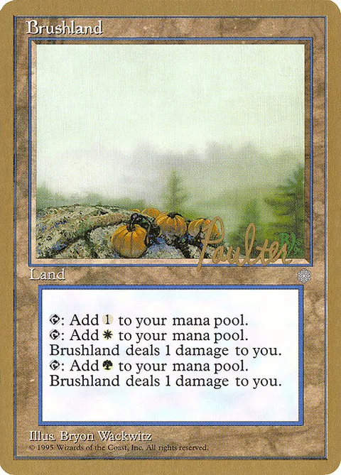 Brushland, card pp352 from Pro Tour Collector Set