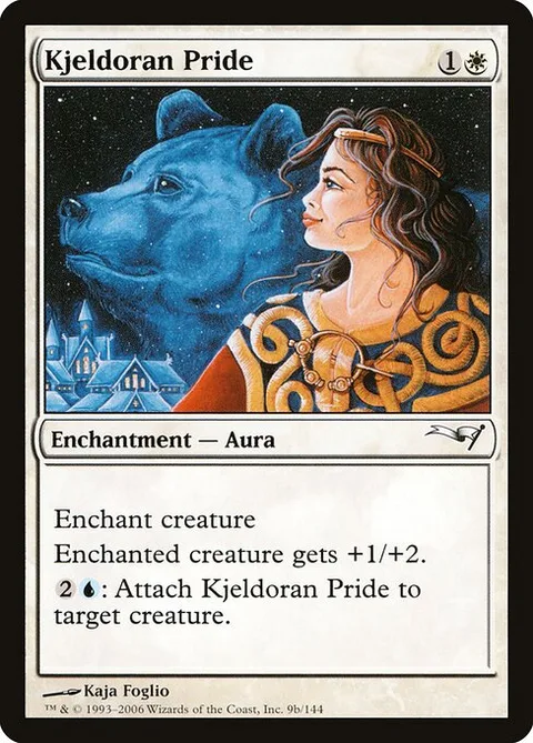 Kjeldoran Pride, card 9b from Coldsnap Theme Decks