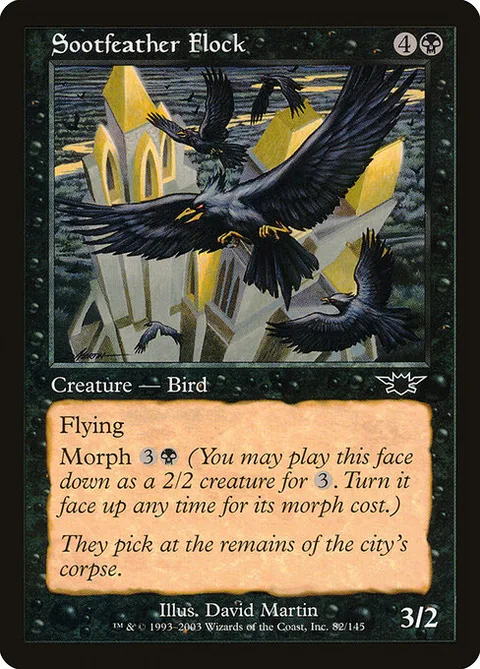 Sootfeather Flock, card 82 from Legions