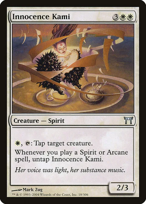 Innocence Kami, carte 18 de Champions of Kamigawa