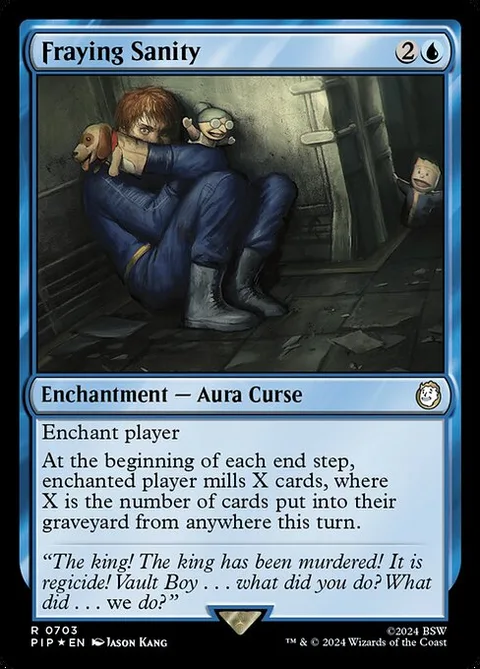 Fraying Sanity, card 703 from Fallout
