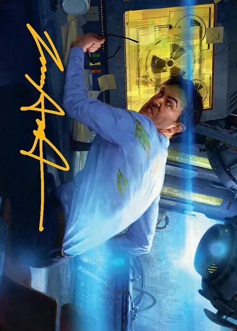 Bruce Banner // Bruce Banner, card 4 from Marvel Super Heroes Art Series