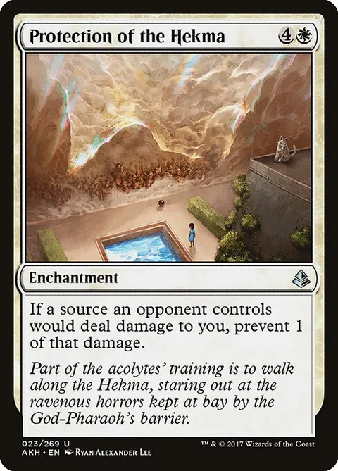 Protection of the Hekma, card 23 from Amonkhet
