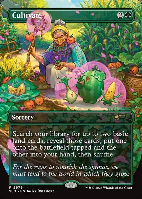 Cultivate, card 2679 from Secret Lair Drop