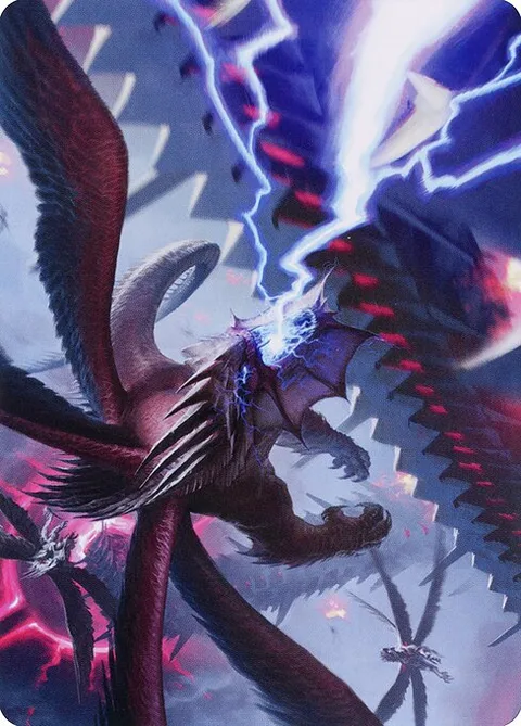 Defiant Thundermaw // Defiant Thundermaw, carte 35 de March of the Machine Art Series