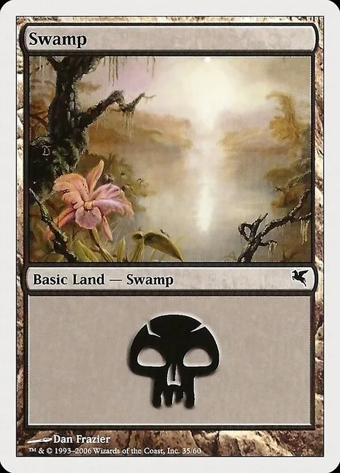 Swamp, card 35 from Hachette UK