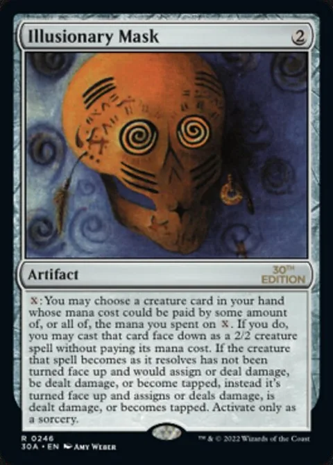 Illusionary Mask, card 246 from 30th Anniversary Edition