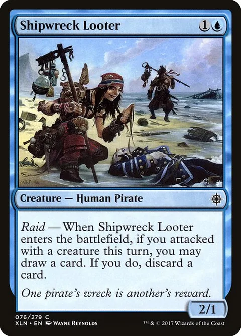 Shipwreck Looter, carte 76 de Ixalan