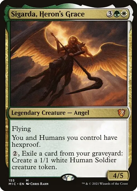 Sigarda, Heron's Grace, carte 155 de Midnight Hunt Commander