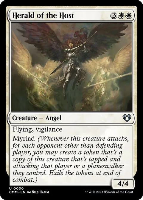Herald of the Host, card 30 from Commander Masters