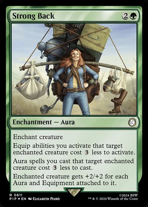 Strong Back, card 611 from Fallout