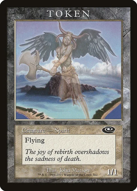 Spirit, card 5 from Magic Player Rewards 2001