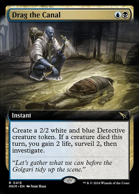 Drag the Canal, card 415 from Murders at Karlov Manor