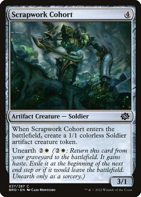 Scrapwork Cohort, carte 37 de The Brothers' War