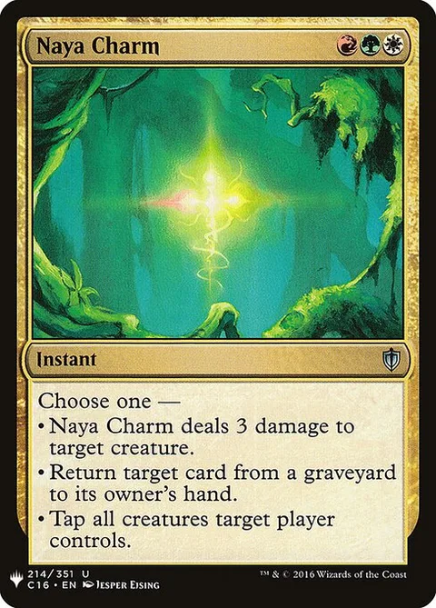 Naya Charm, card C16-214 from The List
