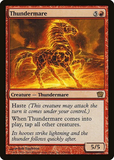 Thundermare, card 224★ from Ninth Edition