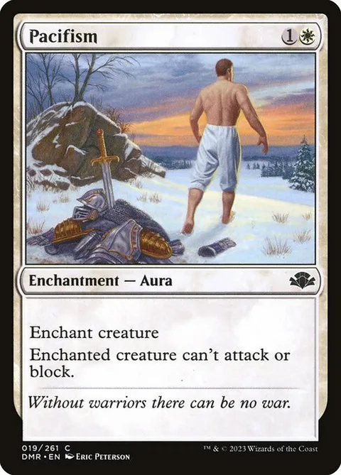 Pacifism, carte 19 de Dominaria Remastered