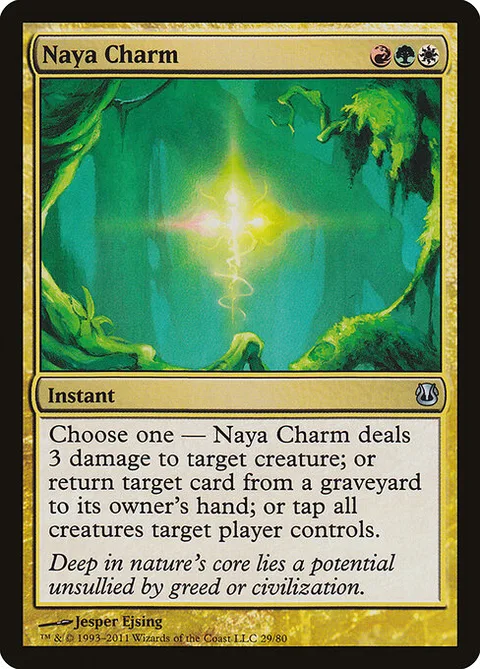 Naya Charm, card 29 from Duel Decks: Ajani vs. Nicol Bolas