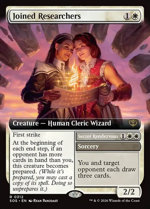 Joined Researchers // Secret Rendezvous, card 312 from Secrets of Strixhaven