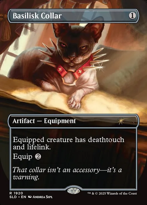 Basilisk Collar, card 1920 from Secret Lair Drop