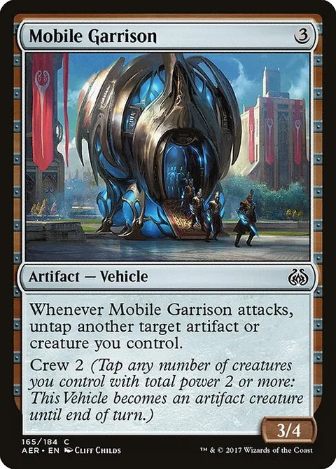 Mobile Garrison, card 165 from Aether Revolt