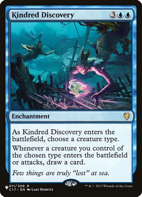 Kindred Discovery, card C17-11 from The List