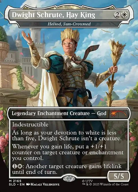 Heliod, Sun-Crowned, carte 2165 de Secret Lair Drop