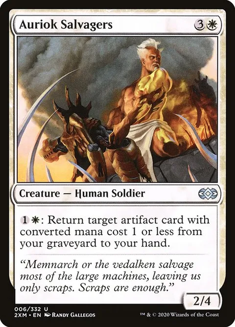 Auriok Salvagers, card 6 from Double Masters