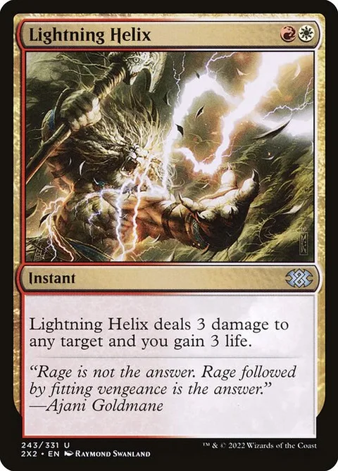 Lightning Helix, carte 243 de Double Masters 2022