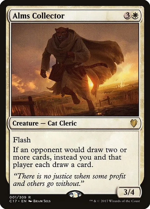 Alms Collector, carte 1 de Commander 2017