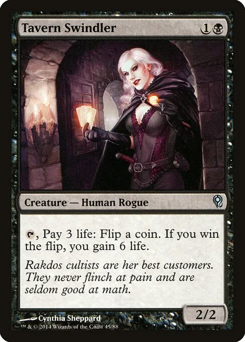 Tavern Swindler, card 45 from Duel Decks: Jace vs. Vraska