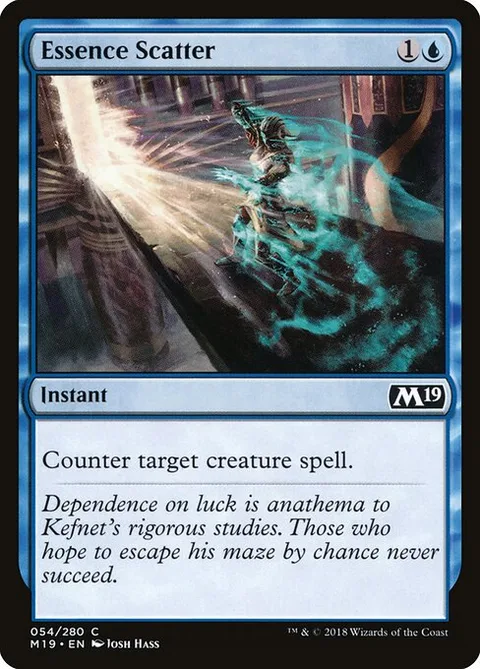 Essence Scatter, card 54 from Core Set 2019