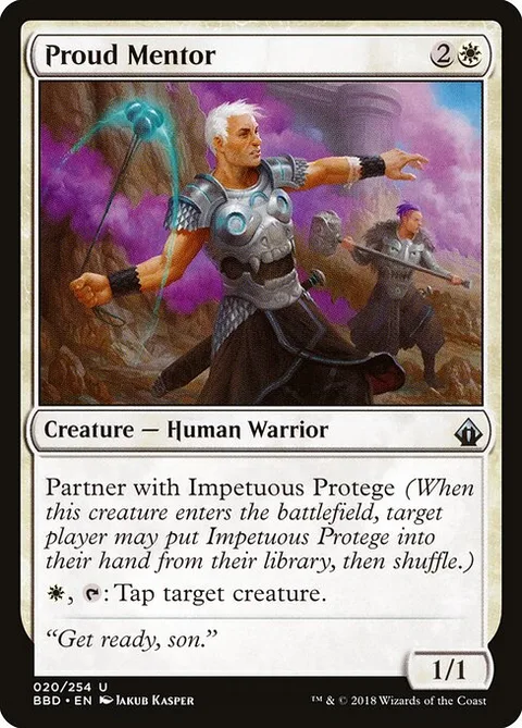 Proud Mentor, card 20 from Battlebond
