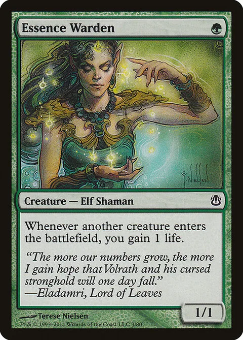 Essence Warden, carte 3 de Duel Decks: Ajani vs. Nicol Bolas