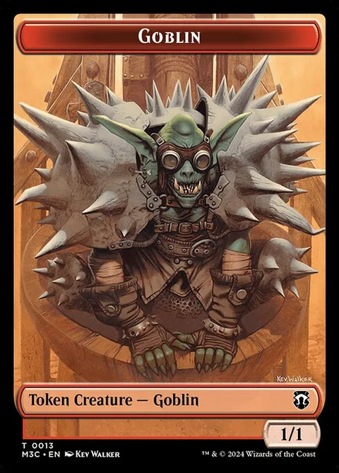 Goblin, card 13 from Modern Horizons 3 Commander Tokens