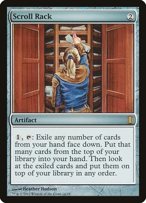 Scroll Rack, carte 16 de Commander's Arsenal
