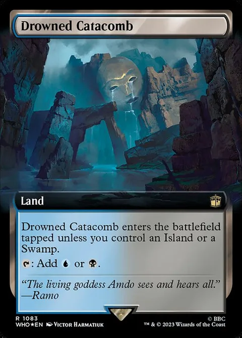 Drowned Catacomb, card 1083 from Doctor Who