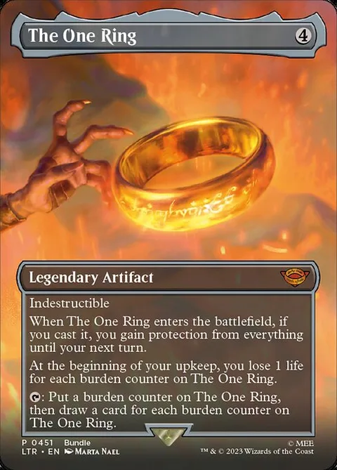 The One Ring, carte 451 de The Lord of the Rings: Tales of Middle-earth