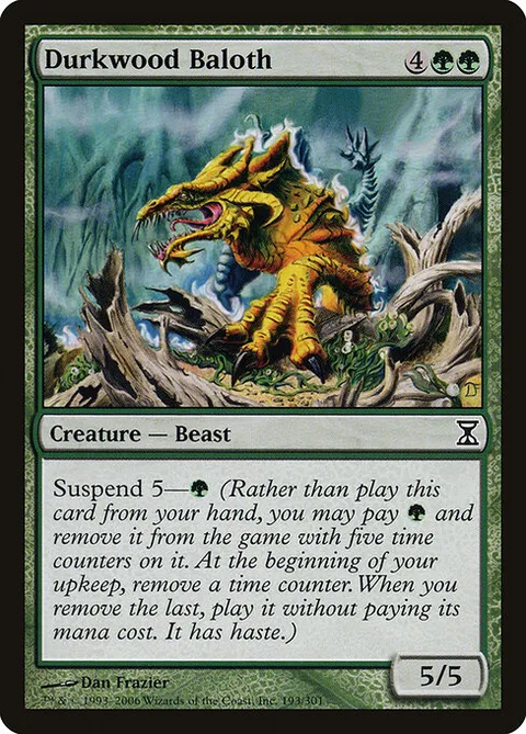 Durkwood Baloth, card 193 from Time Spiral