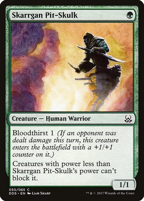 Skarrgan Pit-Skulk, carte 50 de Duel Decks: Mind vs. Might