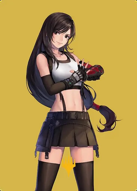 Tifa, Martial Artist // Tifa, Martial Artist, carte 52 de Final Fantasy Art Series