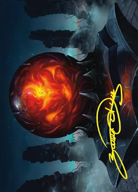 Commander's Sphere // Commander's Sphere, card 75 from Tales of Middle-earth Art Series
