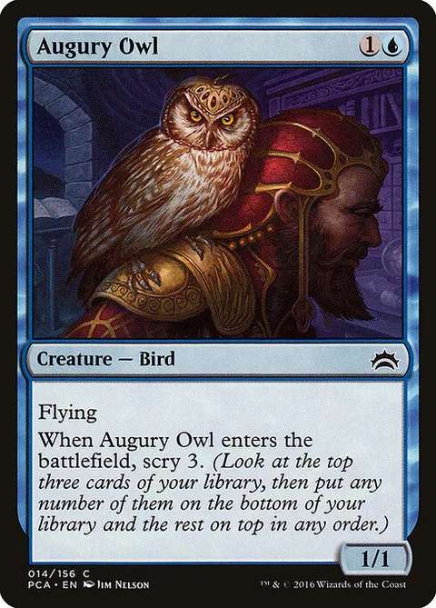 Augury Owl, carte 14 de Planechase Anthology