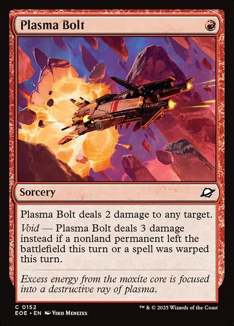 Plasma Bolt, carte 152 de Edge of Eternities