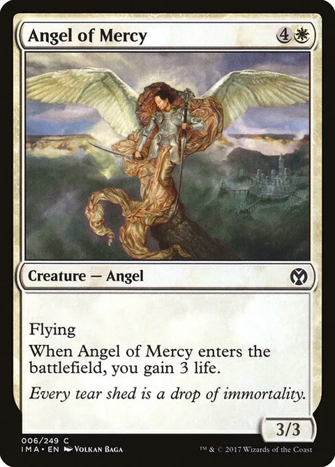 Angel of Mercy, card 6 from Iconic Masters