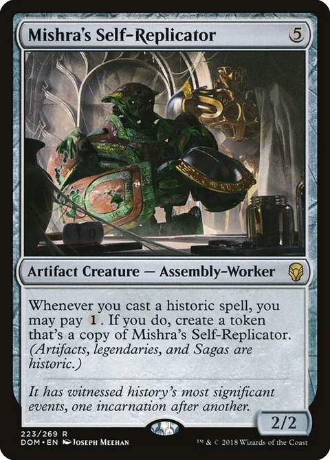 Mishra's Self-Replicator, carte 223 de Dominaria