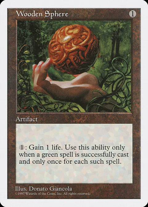 Wooden Sphere, card 409 from Fifth Edition