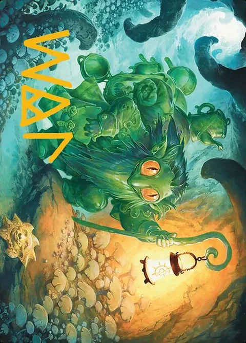 Mutable Explorer // Mutable Explorer, card 21 from Lorwyn Eclipsed Art Series