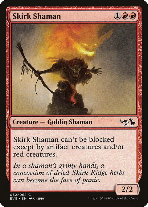 Skirk Shaman, card 52 from Duel Decks Anthology: Elves vs. Goblins