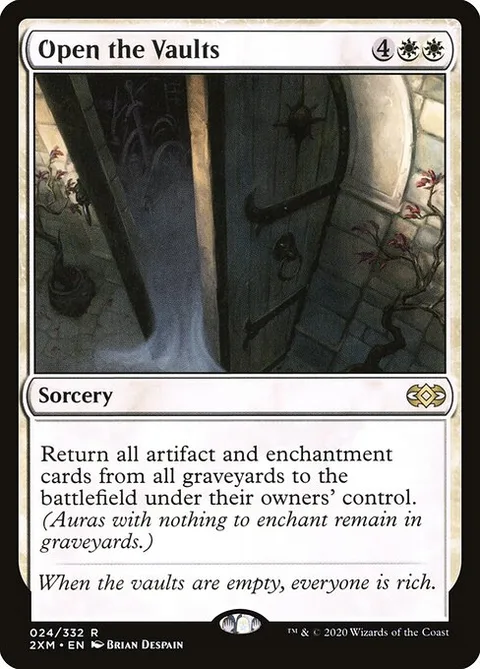 Open the Vaults, card 24 from Double Masters